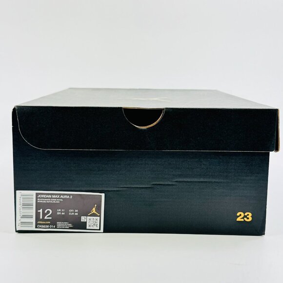Air Jordan Max Aura 2 \'Black Game Royal\' CK6636-014 Basketball Multi Size main image 12